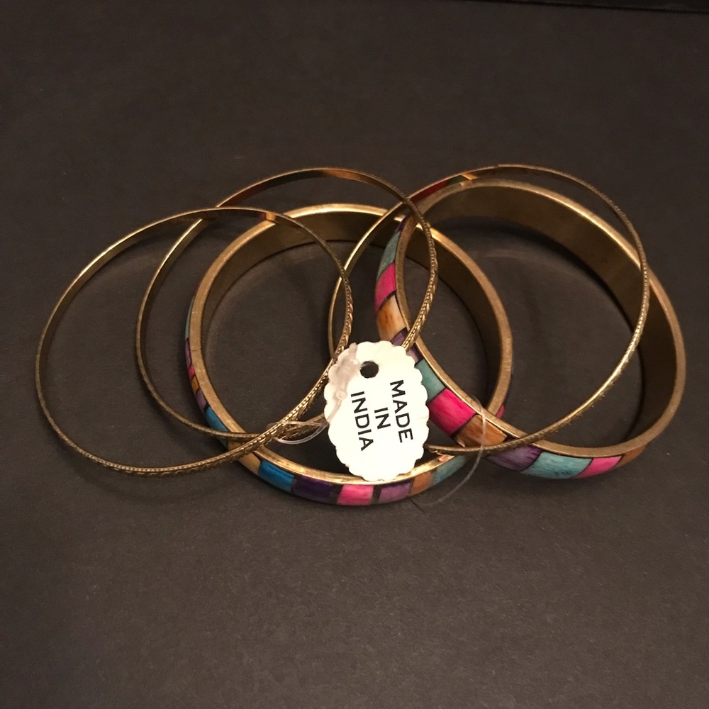 Multi Colour Bangles - Picture 3 of 5